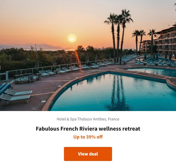 Fabulous French Riviera wellness retreat