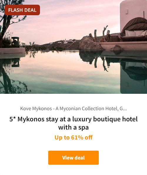 5* Mykonos stay at a luxury boutique hotel with a spa