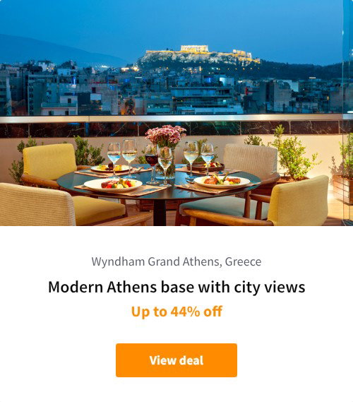 Modern Athens base with city views