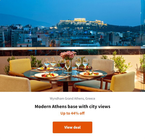 Modern Athens base with city views