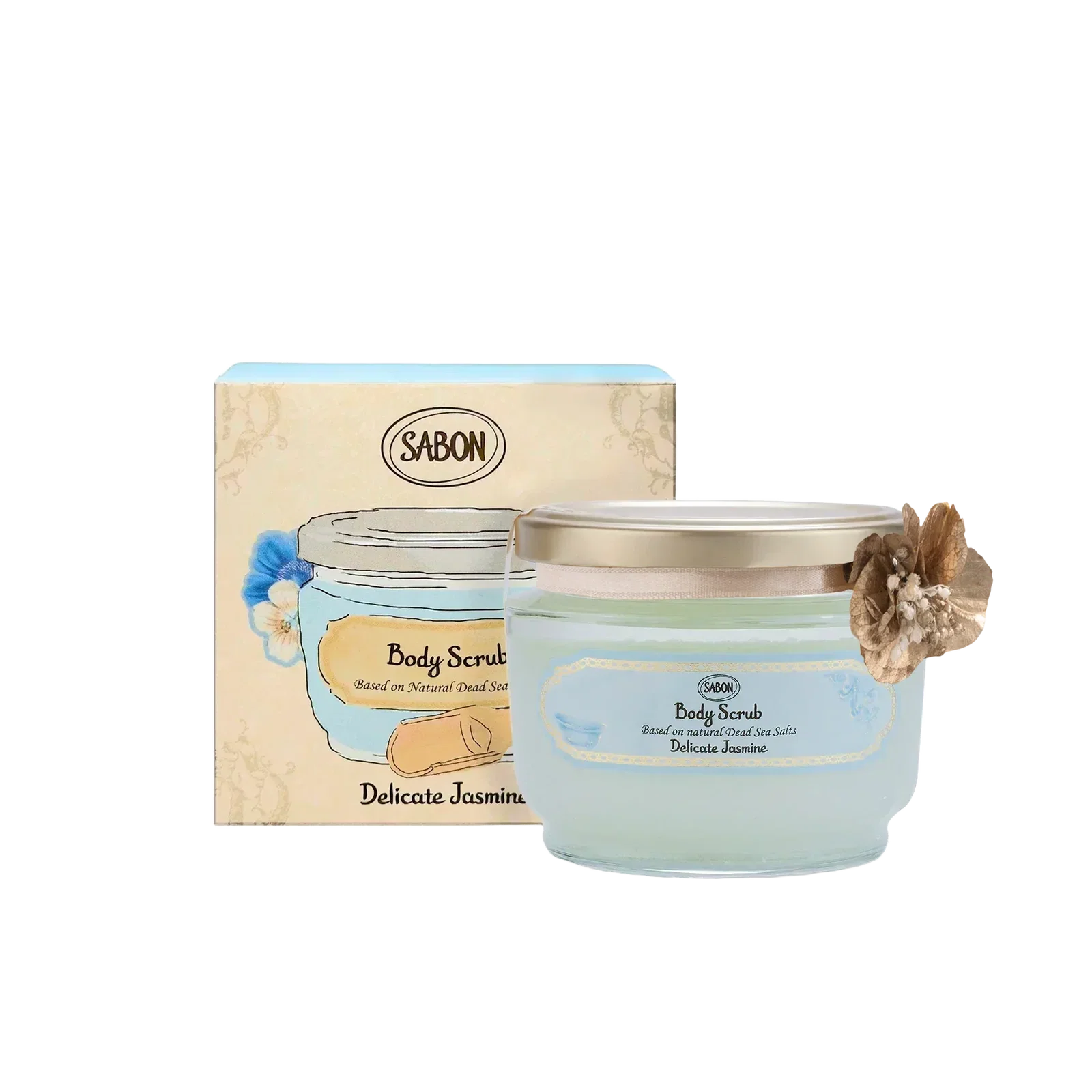 Image of Body Scrub Delicate Jasmine 11.3oz (320g) in Box