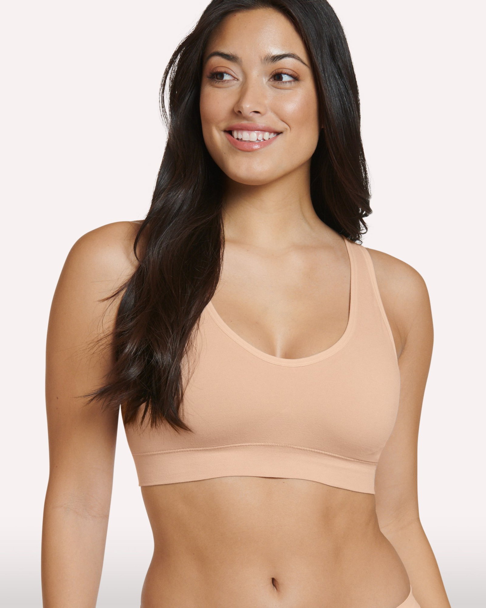 Seamfree® Cotton Blend Light Support Bralette