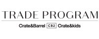 Trade Program: Crate & Barrel, CB2, Crate & kids Logo