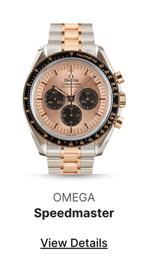 Used Omega Speedmaster Stainless Steel & Sedna Gold