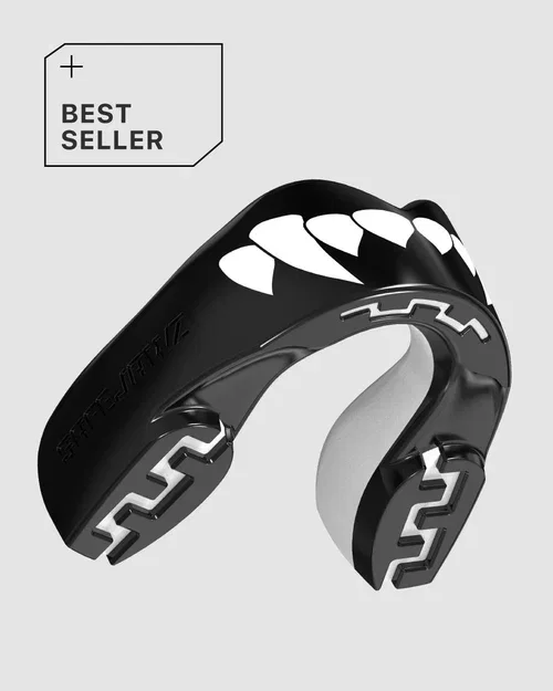 SAFEJAWZ Black Fangz mouthguard