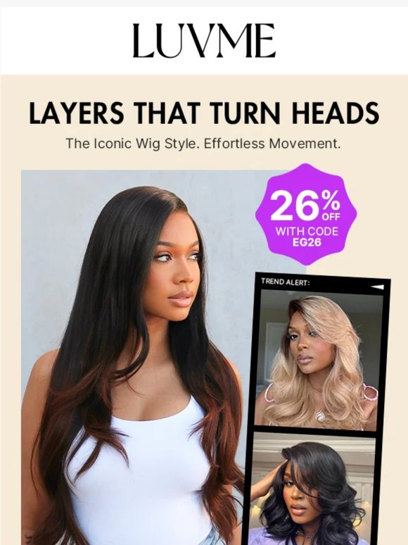 Luvme Hair: Always: Layers That Turn Heads 💋 | Milled