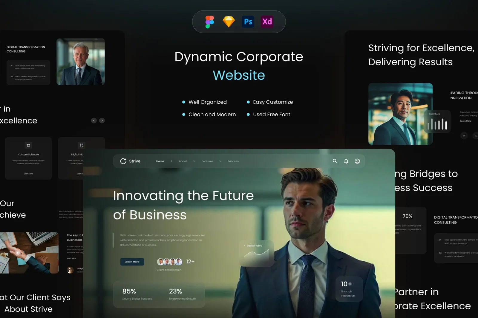 Strive - Dynamic Corporate Website