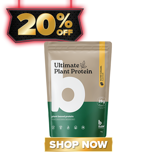 20% OFF ULTIMATE PLANT PROTEIN BY BRAW