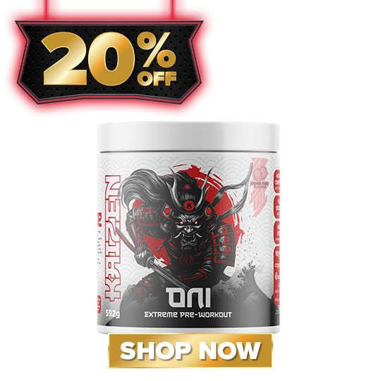 20% OFF ONI PRE-WORKOUT BY KAIZEN 