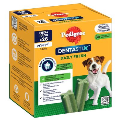 Πακέτο Προσφοράς: 168 τμχ. Pedigree DentaStix Daily Oral Care / Fresh