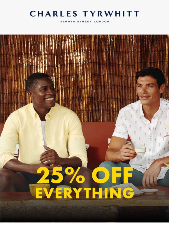 3 dress shirts for 99 Charles Tyrwhitt: 3 Shirts For $99 Starts Now!
