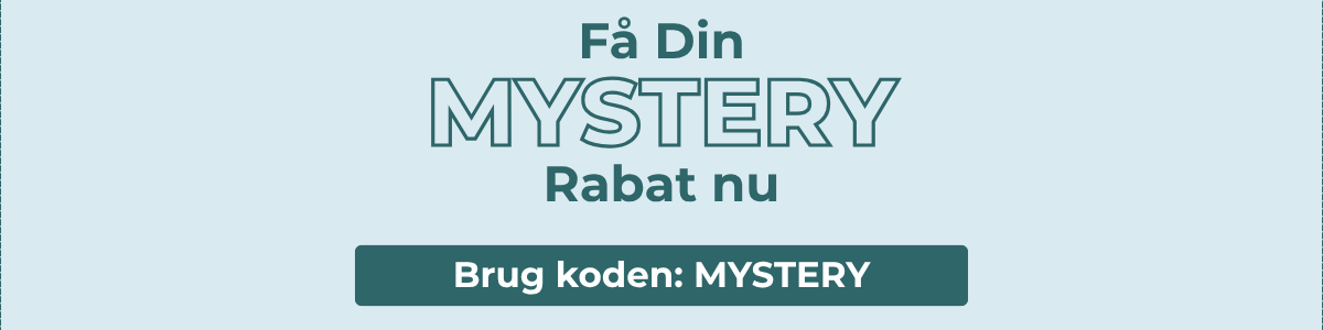Få din mystery rabat nu