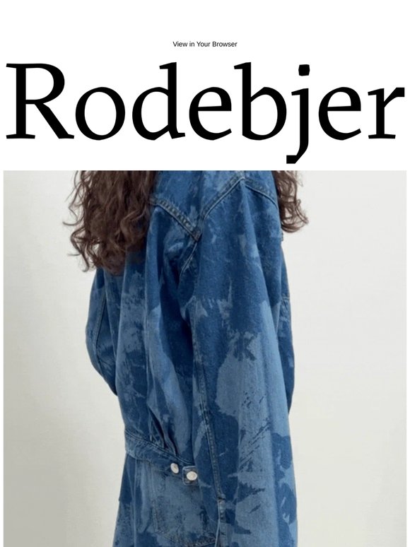 Rodebjer: LAINEY JACQUARD COAT | Milled Rodebjer: LAINEY JACQUARD COAT | Milled