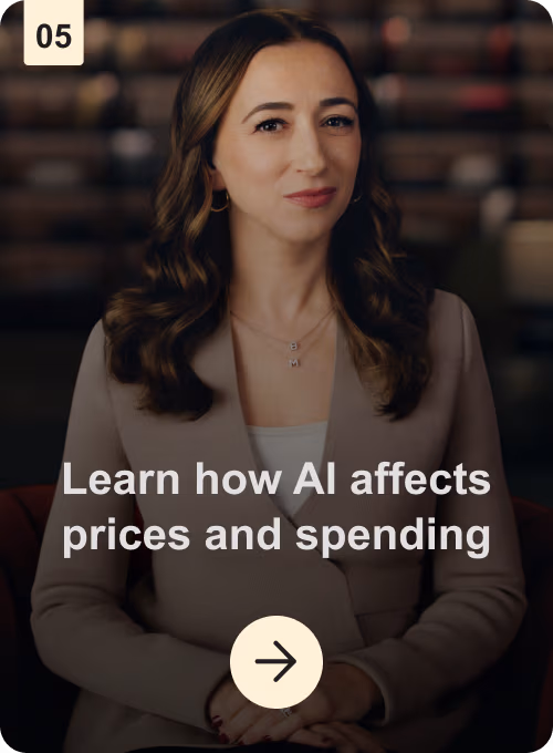 Learn how AI affects prices and spending