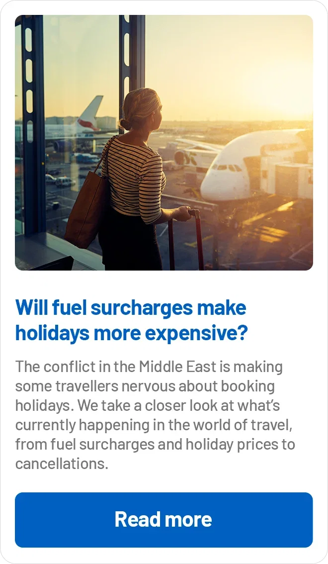 Will fuel surcharges make holidays more expensive?