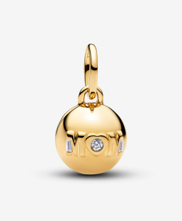 Mom Ball Clasp Charm