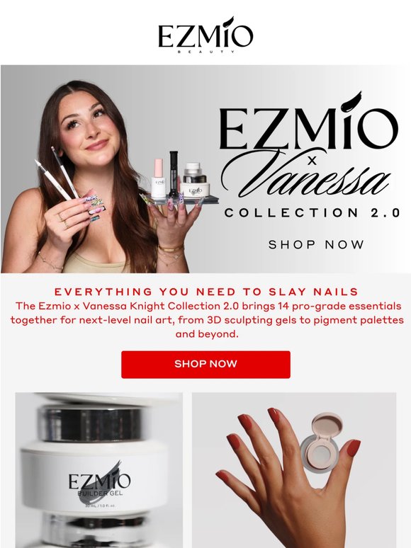Ezmio x Vanessa Knight Collection 2.0 is live 💘