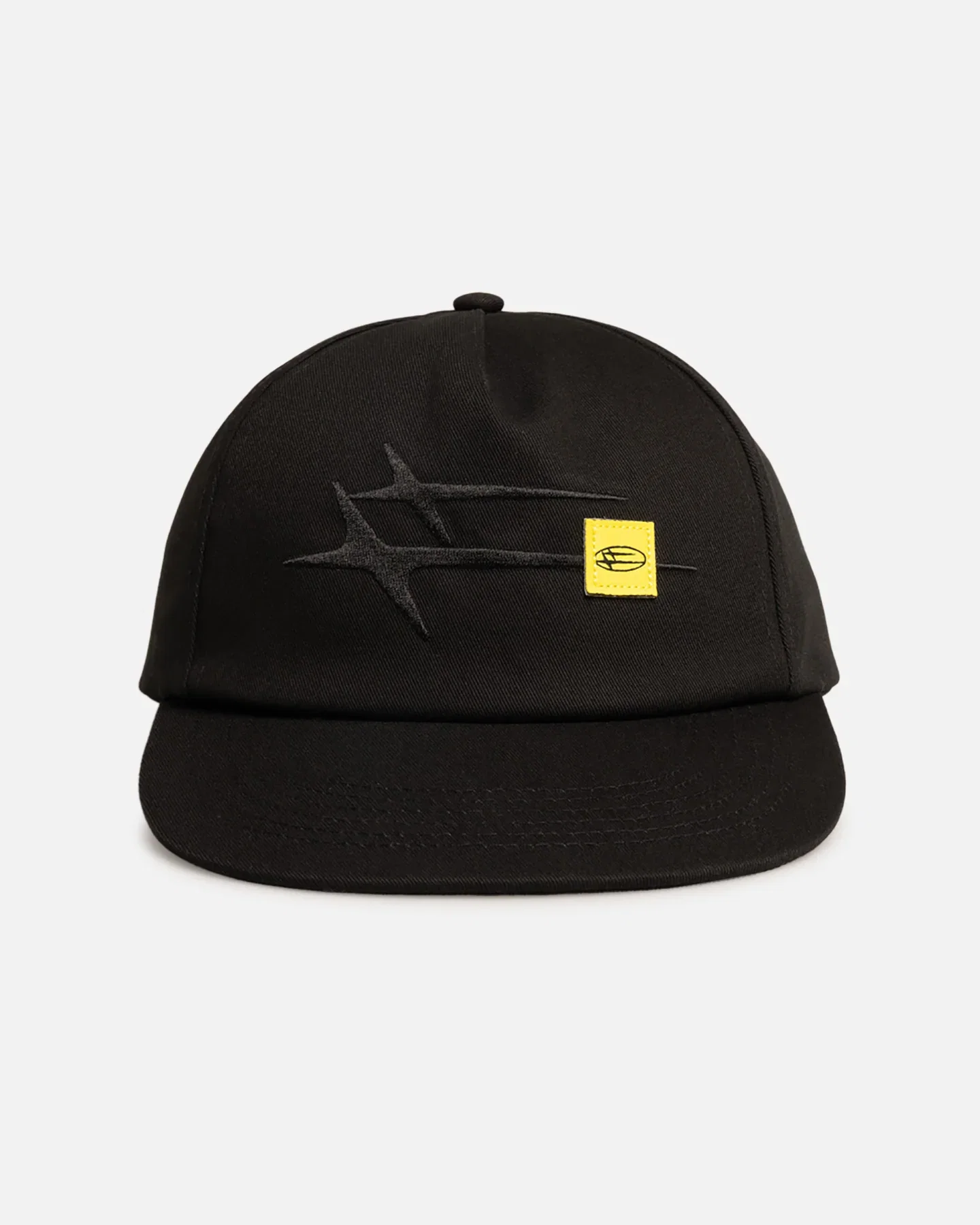 Image of Loiter Hybrid Snapback Cap Black