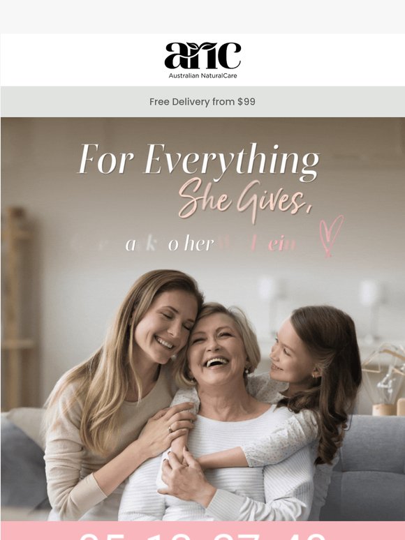 Just a reminder — Mother’s Day bundles are here