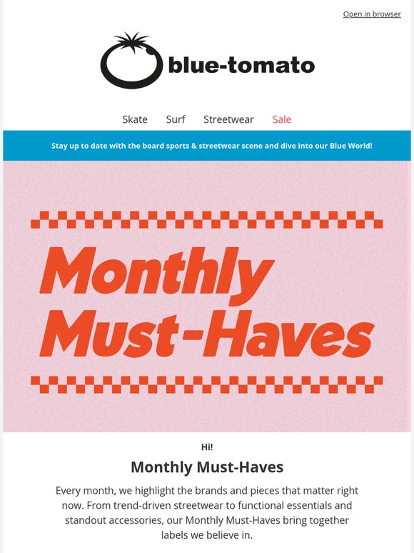 New Month. New Must Haves.