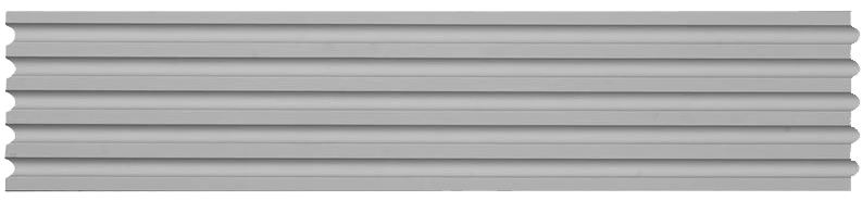 Fluted Urethane Casing -5-1/8 in x 5-8-in x 78-3/4