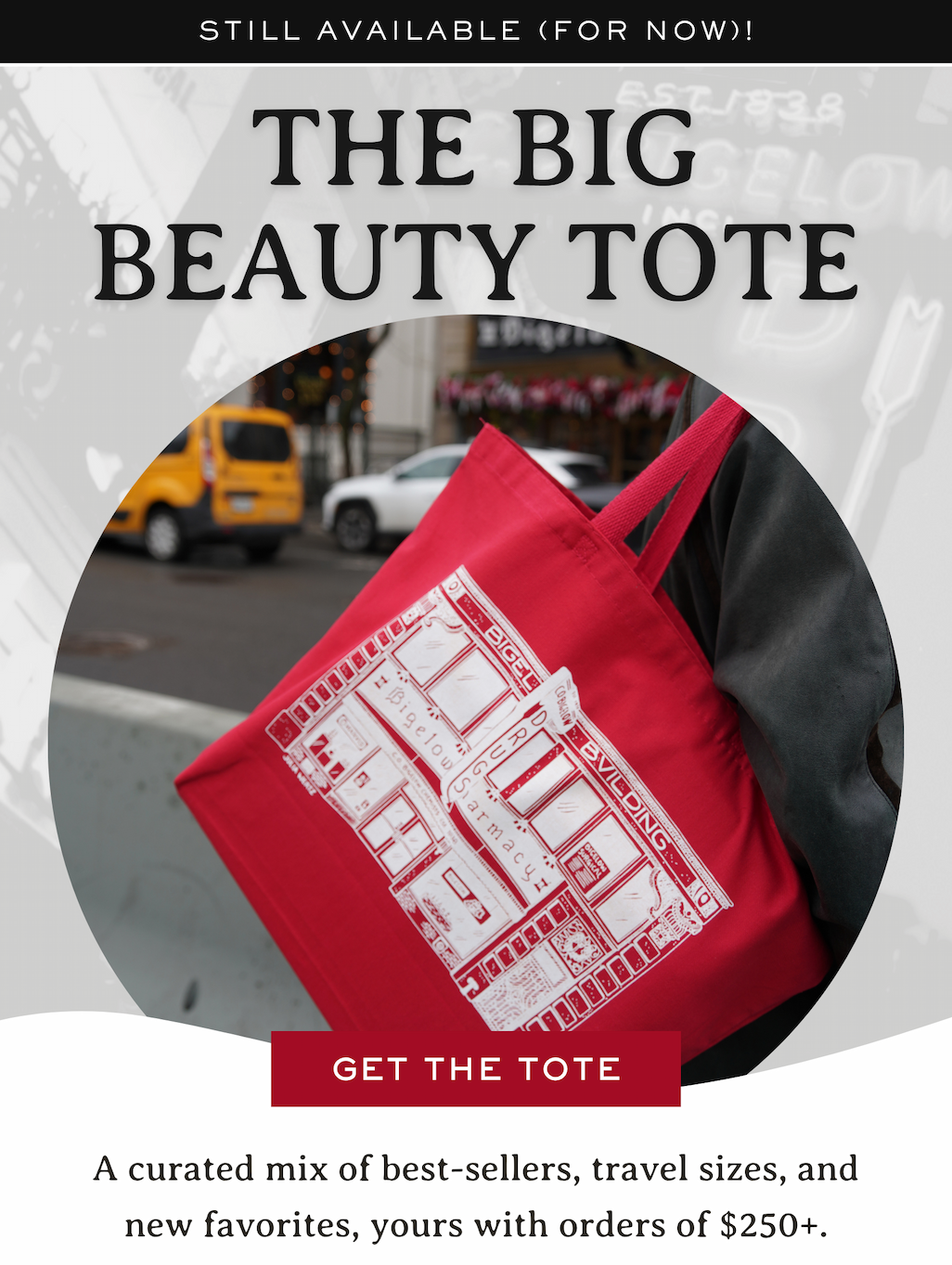 C.O. Bigelow | BIG Beauty Tote