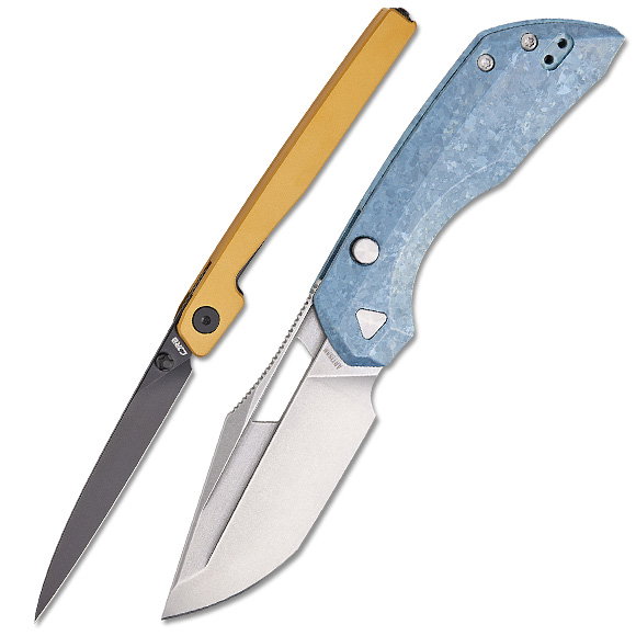 ArtisanCutlery Mousebird and CJRB Lanky Folders