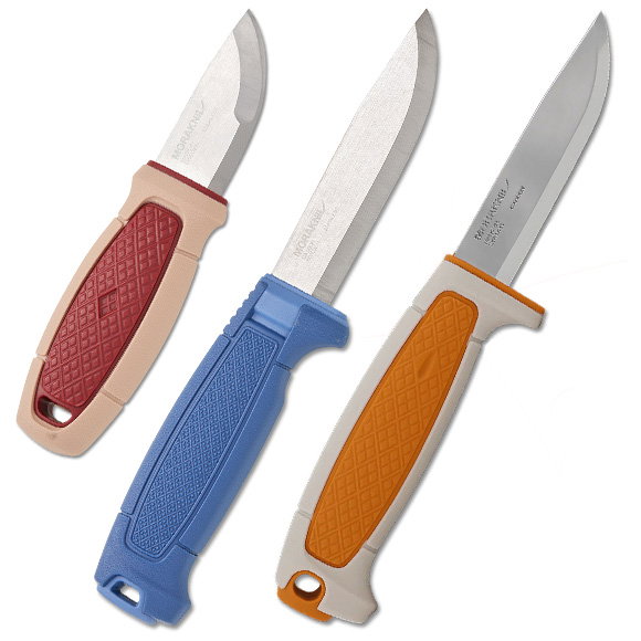 Morakniv Amberg, Risberg, Basic 511, and Eldris Fixed Blades