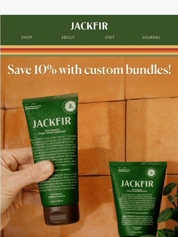 Save 10% with new custom bundles!