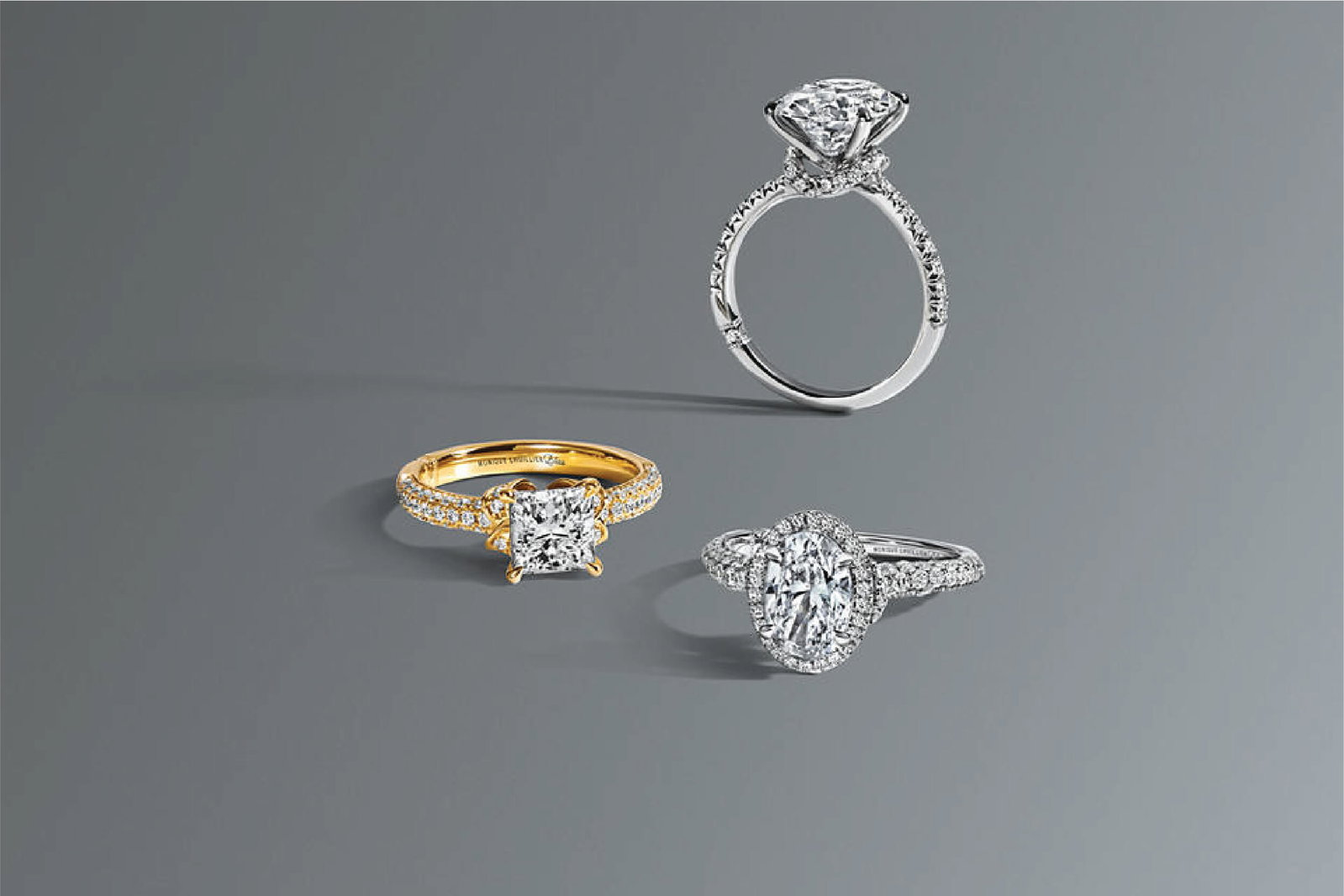 Monique Lhuillier Bliss x KAY Jewelers Engagement Rings