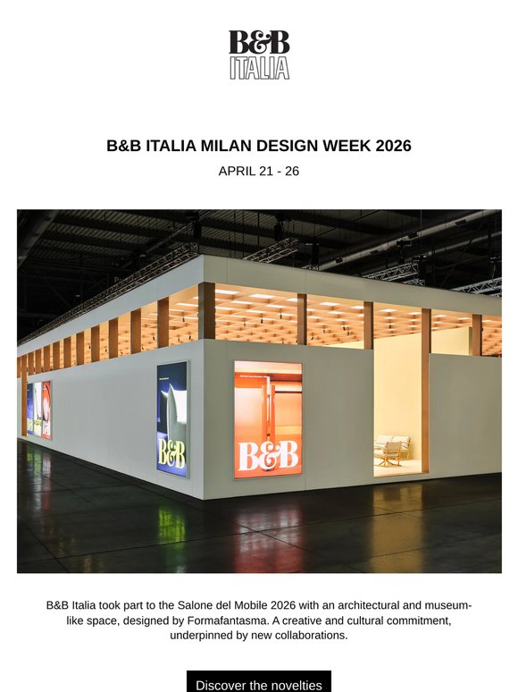B&B Italia at Milan Design Week 2026 — The Highlights