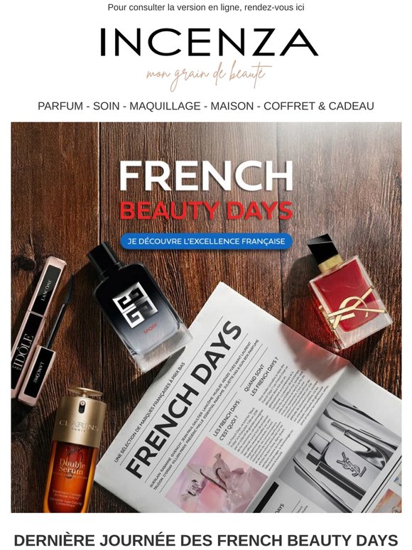 🇫🇷 Dernières 24h des French Beauty Days