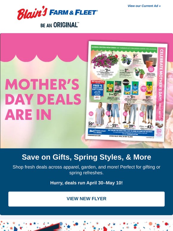 New Flyer Just Dropped! 🌸 Mother’s Day Deals Galore!