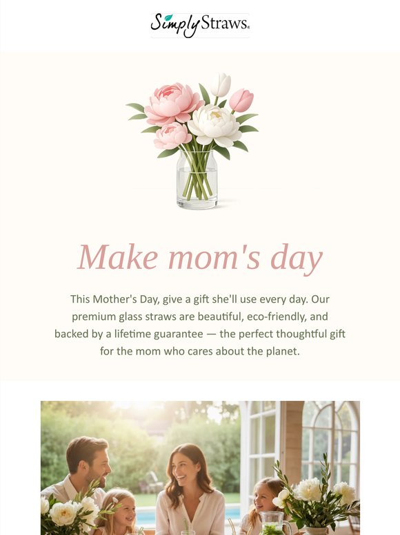 The perfect eco-friendly gift for Mom 🌿 — Order by May 7 for Mother's Day delivery!