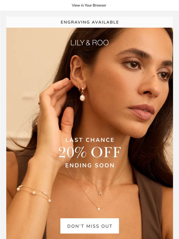 Last Chance to SAVE 20% ✨