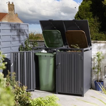 Wimbledon Double Bin Store - Anthracite