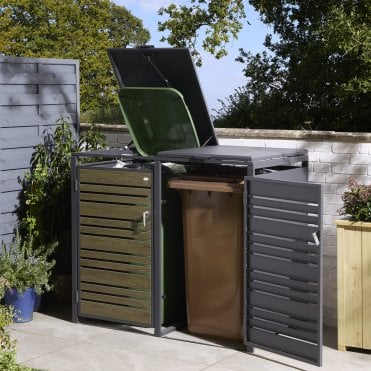 Chelsea Double Bin Store - Oak