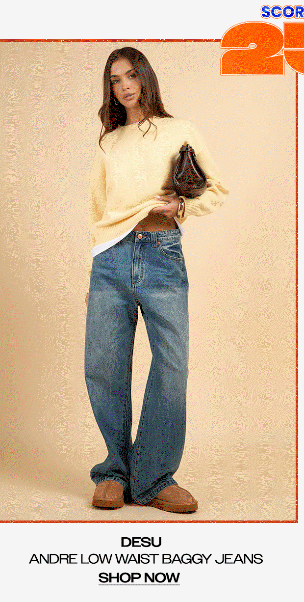 Desu Andre Low Waist Baggy Jeans