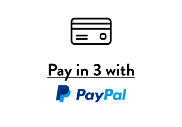 Pay in 3 with PayPal icon