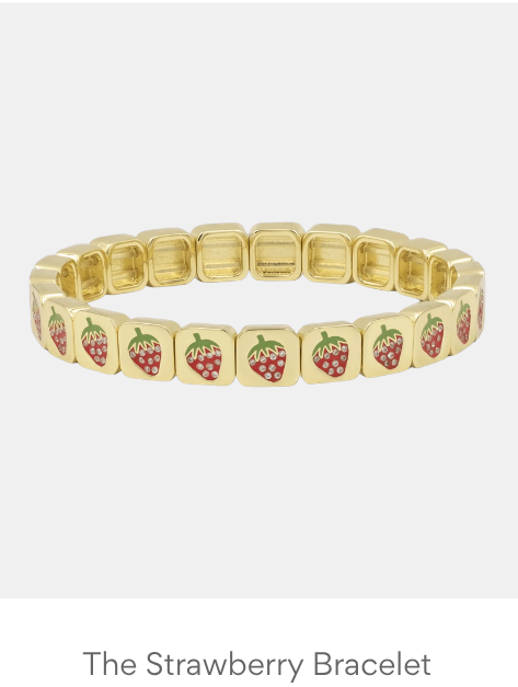 THE STRAWBERRY BRACELET