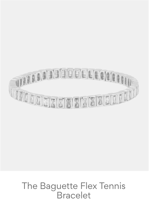 THE BAGUETTE FLEX TENNIS BRACELET
