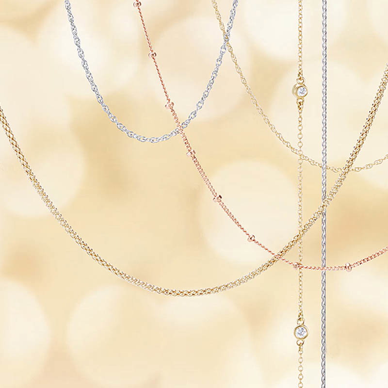 Chains at The Black Bow Jewelry Co.