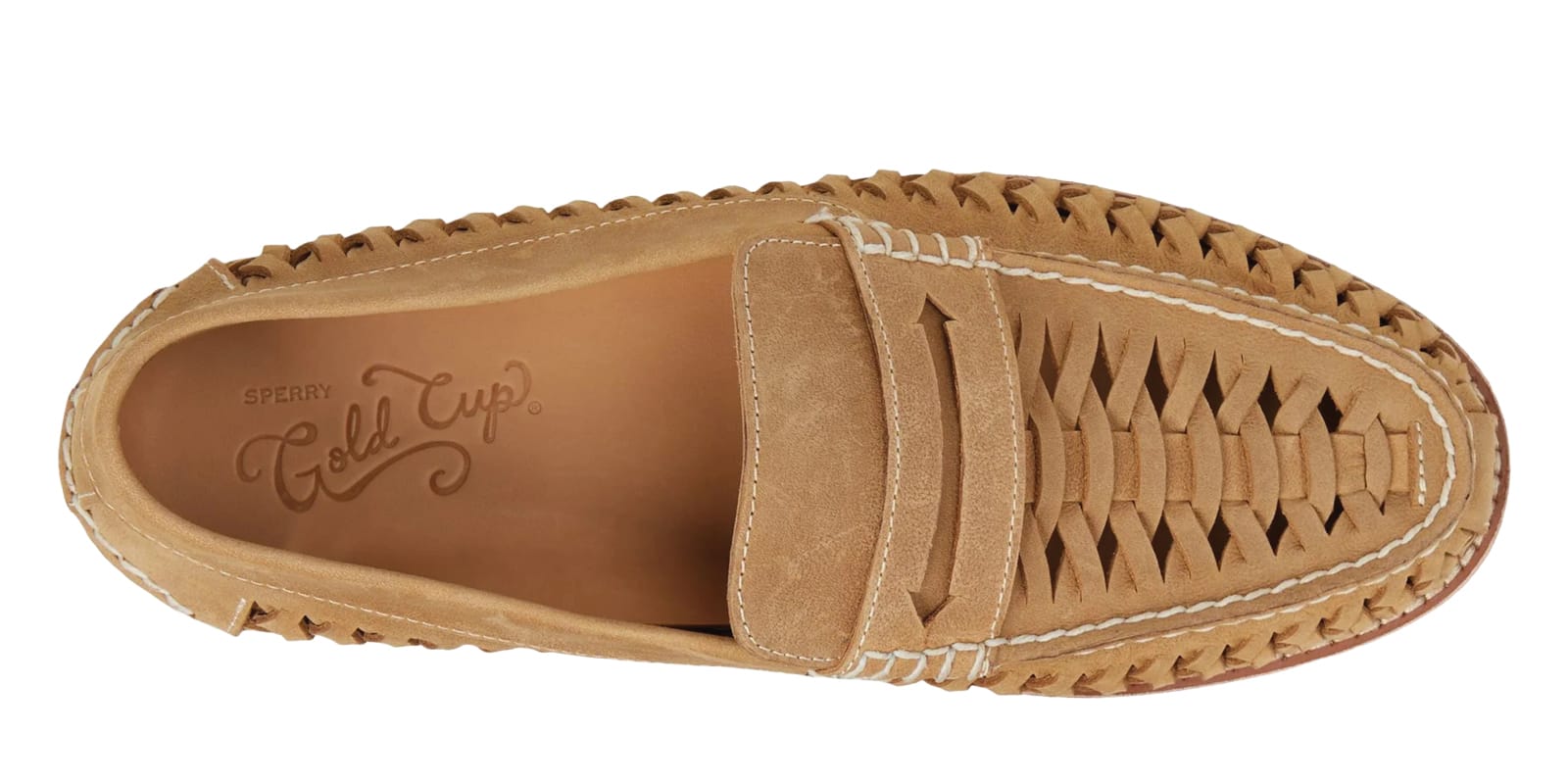 Gold Cup™ Woven Penny Loafer