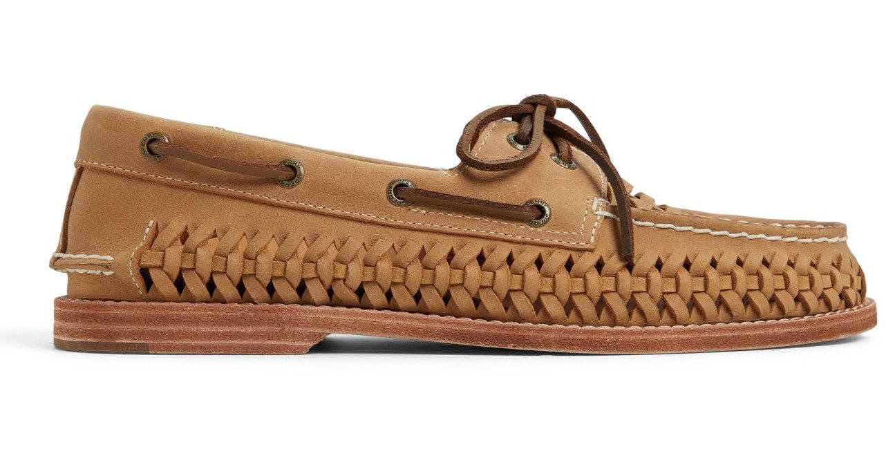 Gold Cup™ Authentic Original™ 2-Eye Woven Boat Shoe