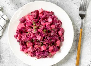 Ensalada de  remolacha y manzana