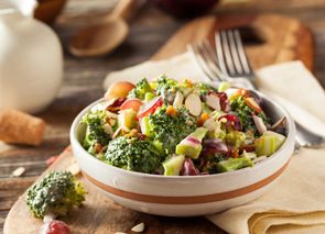 Ensalada de brócoli germinado