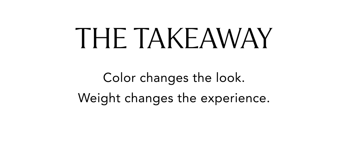 The Takeaway
