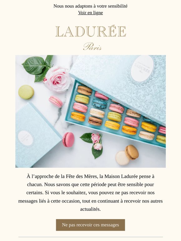 Fête des Mères : ne pas recevoir nos actualités ?