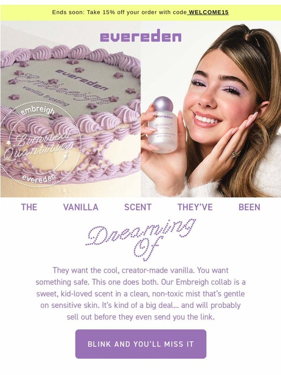 NEW vanilla fragrance mist 🧁