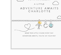 A Little 'Adventure Awaits' Bracelet